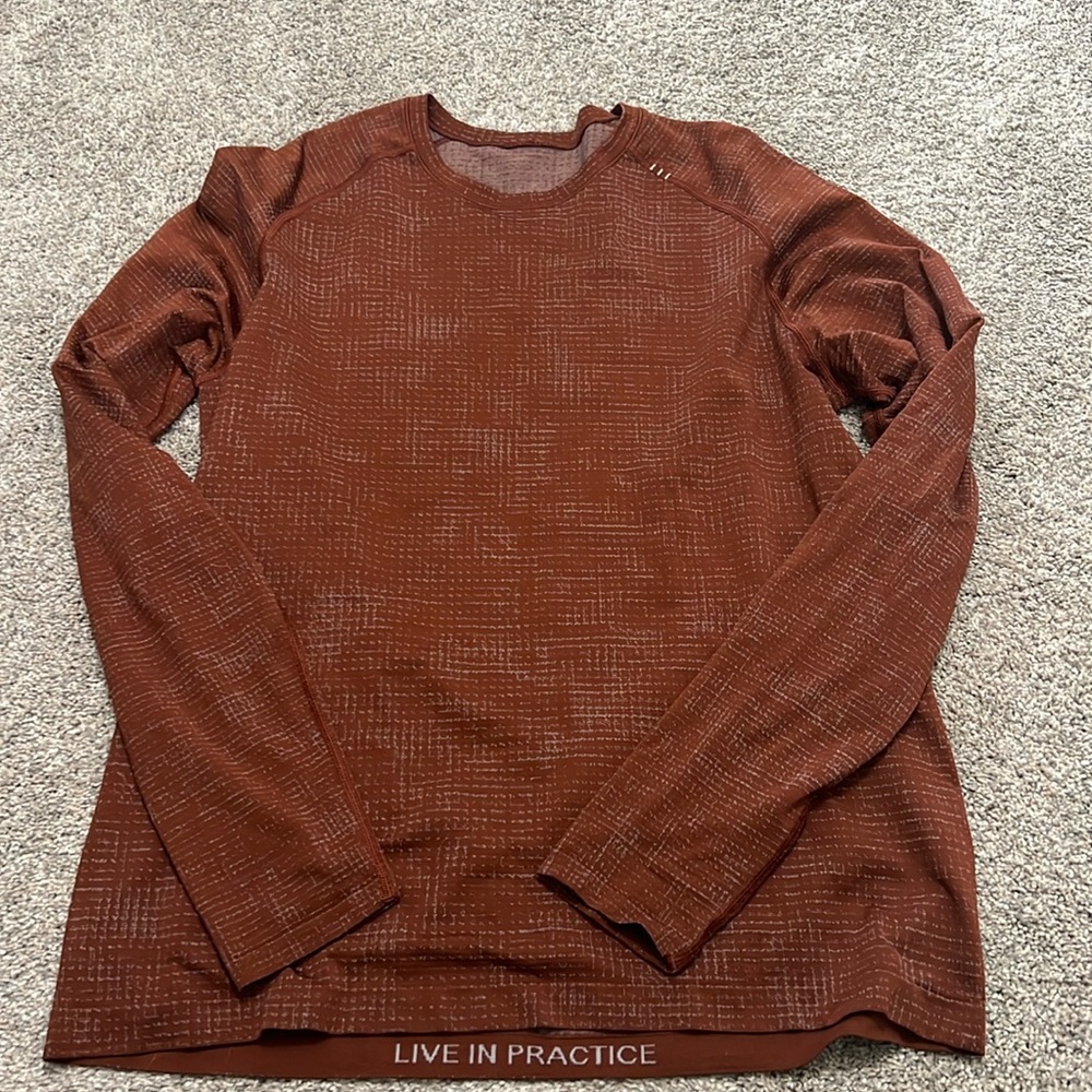 Mens lululemon long sleeve t shirt